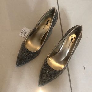 Fioni silver heels